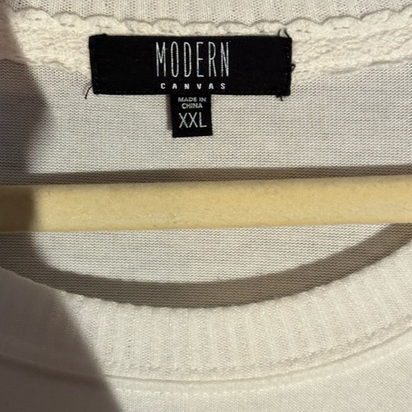 Thankful Fall Long Sleeve Shirt Pullover Modern Canvas Pumpkin Thankful. - Picture 3 of 5